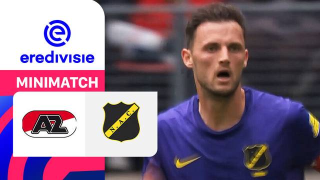 AZ Alkmaar vs NAC Breda - Mini Match | Eredivisie 2025/26