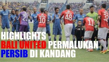 Bali United Permalukan Persib di Kandang 1-2