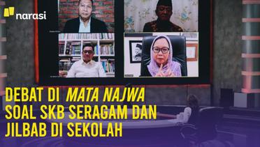 Debat di Mata Najwa soal SKB Seragam dan Jilbab di Sekolah