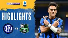 Match Highlights | Inter Milan 2 vs 1 Sassuolo | Serie A 2021