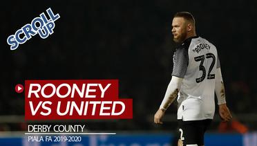 Wayne Rooney Bersama Derby County Bakal Hadapi Manchester United