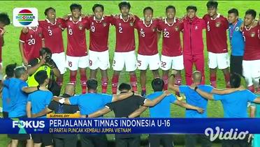 Perjalanan Timanas Indonesia u-16