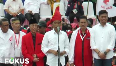 Jokowi Sapa Pendukungnya di Gowa, Ma'ruf Amin Kampanye di Senayan - Fokus Pagi