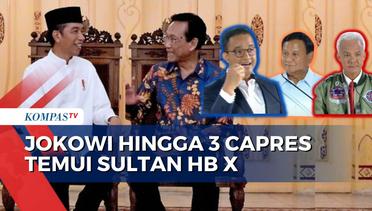 Ketika Presiden Jokowi Hingga 3 Capres Temui Sultan HB X