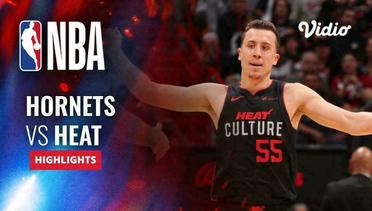 Charlotte Hornets vs Miami Heat - Highlights | NBA Regular Season 2023/24