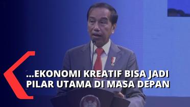 Buka Konferensi Ekonomi Kreatif, Jokowi Yakin Indonesia Ikut Andil dalam Pemulihan Ekonomi Global