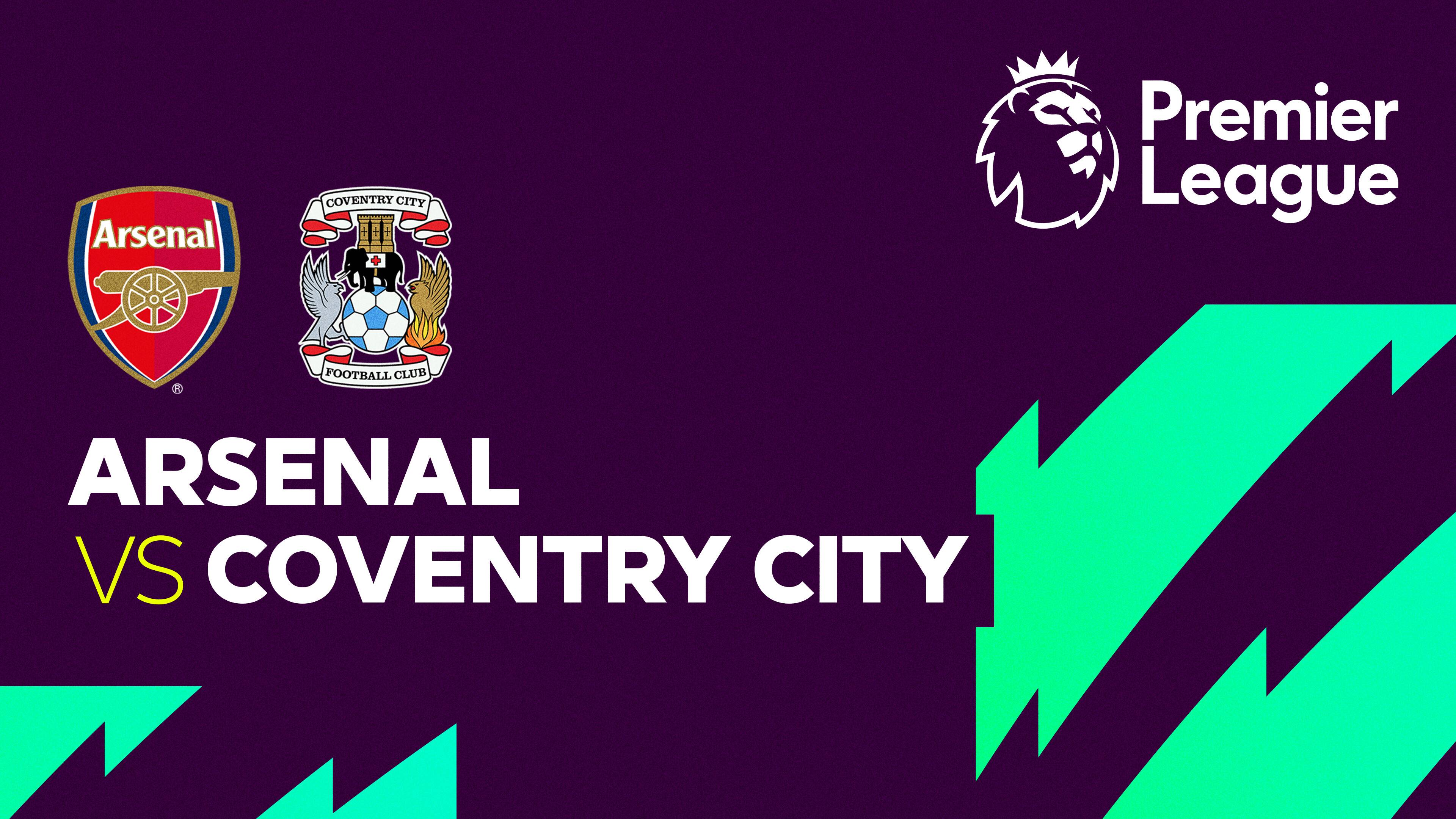 Arsenal vs Coventry City FC