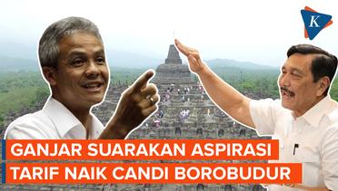 Bertemu Luhut, Ganjar Suarakan Mahalnya Tiket Borobudur