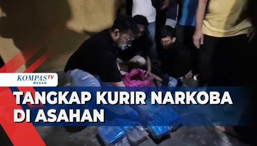 Polres Asahan Tangkap Kurir Narkoba Jaringan Malaysia-Indonesia