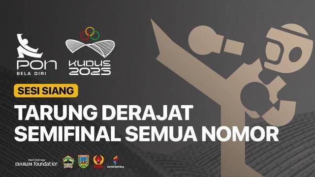 Tarung Derajat - Semifinal Semua Nomor (Sesi Siang) - Full Match | PON Bela Diri Kudus 2025
