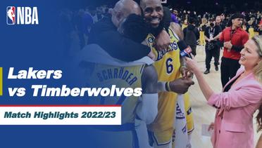 Match Highlights | Los Angeles Lakers vs Minnesota Timberwolves | NBA Play-In Tournament 2022/23