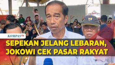 Sepekan Jelang Lebaran, Jokowi Cek Harga Sembako di Merangin, Jambi