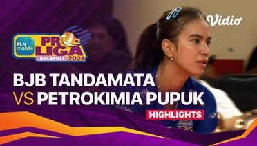 Putri: Bandung BJB Tandamata vs Gresik Petrokimia Pupuk Indonesia - Highlights | PLN Mobile Proliga 2024