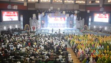 Ribuan Jamaah NU dan Muhammadiyah Berbaur di Malang