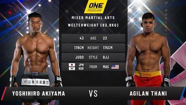 Yoshihiro Akiyama vs. Agilan Thani | Full Fight Replay