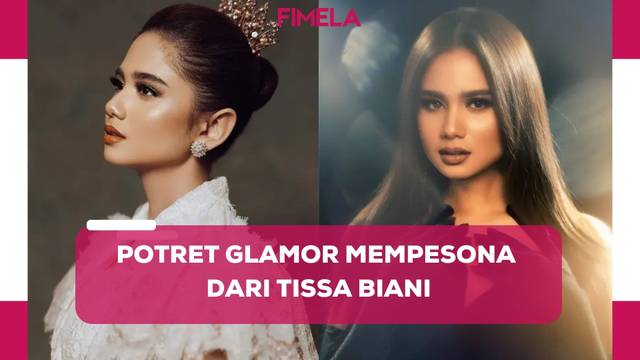 Beda Pesona Glamor Tissa Biani dengan Makeup Bold, Tampil Klasik dan Tradisional Kontemporer