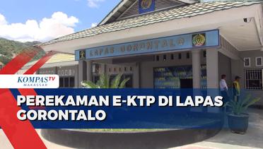 Perekaman E-KTP di Lapas Gorontalo