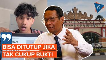 Mahfud MD Angkat Bicara Soal TikToker Bima Kritik Lampung