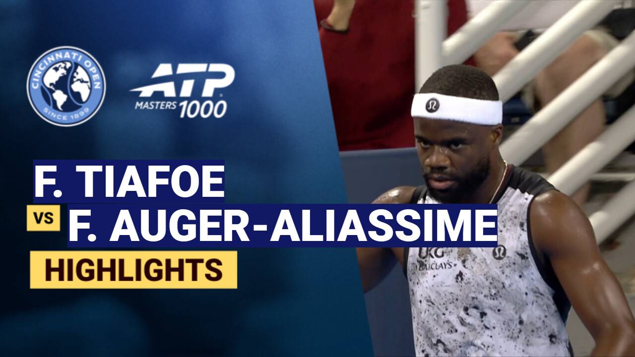 Frances Tiafoe vs Felix Auger-Aliassime - Round 4 (Grandstand Court) | ATP 1000: Cincinnati Open 2026
