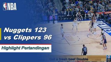 NBA I Cuplikan Pertandingan : Nuggets 123 vs Clippers 96