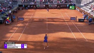 Match Highlights | Belinda Belcic vs Elisabetta Cocciaretto | WTA Internazionali BNL D'Italia 2022