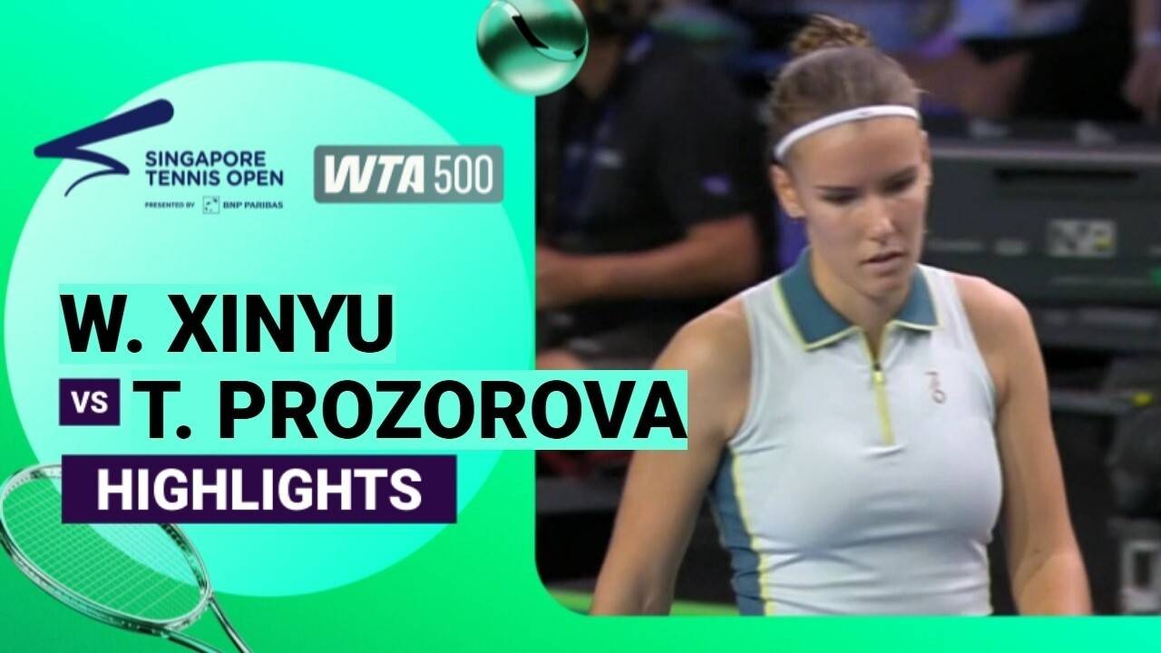 Quarterfinal - WTA 500: Singapore Tennis Open 2026