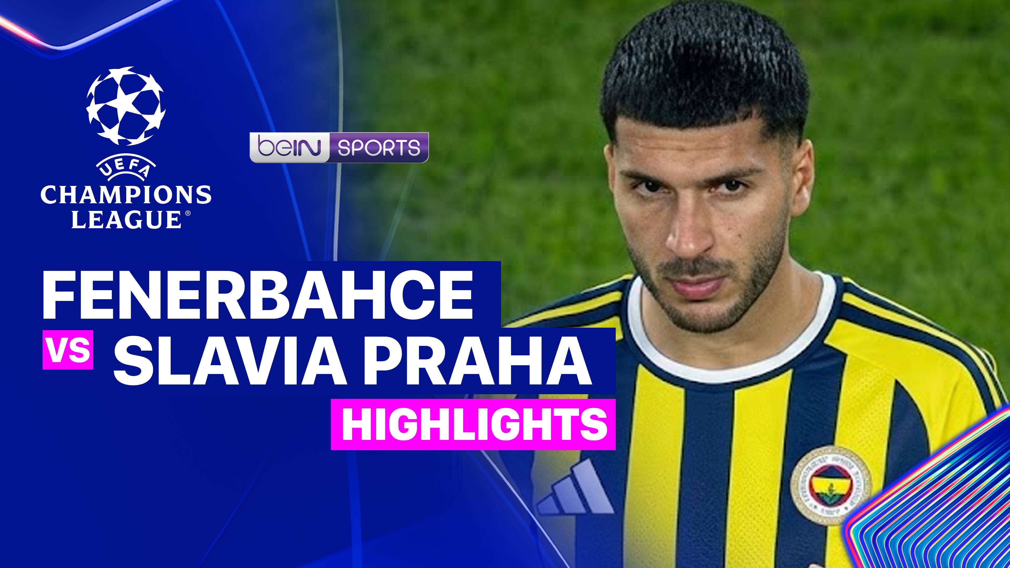 Fenerbahce vs SK Slavia Prague