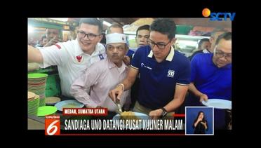 Aksi Sandiaga Uno Masak Nasi Goreng Saat Safari di Medan - Liputan 6 Siang