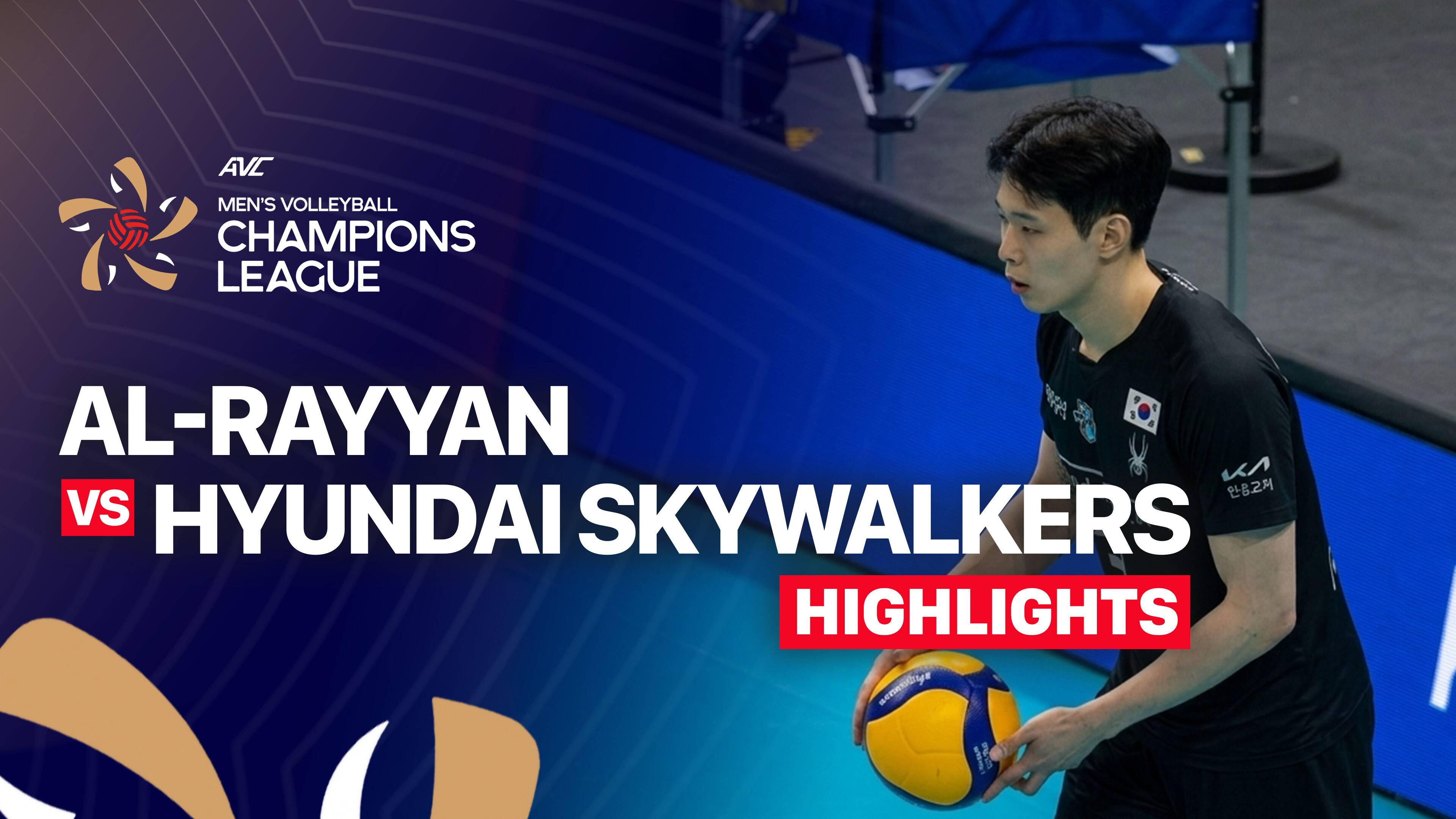 Al-Rayyan Sports Club vs Hyundai Skywalkers