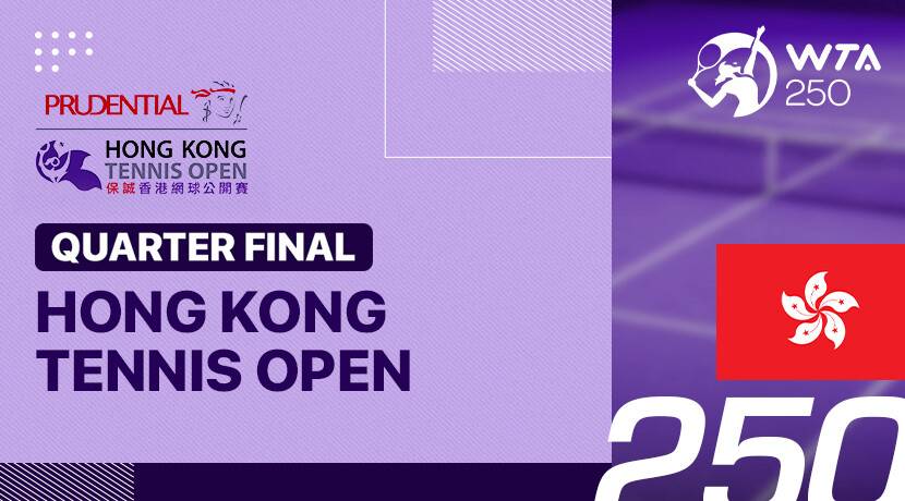 WTA 250: Prudential Hong Kong Tennis Open 2025 - Quarter Final