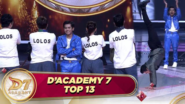 Lolos Dengan Gaya! Valen Adu Dance Seru Sampai Bikin Fildan Handstand! | D'Academy 7 Top 13