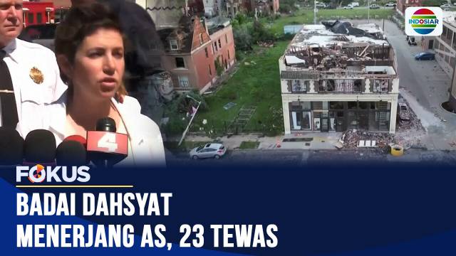 Badai Tornado Hantam Missouri dan Kentucky, 23 Orang Tewas dan Ribuan Rumah Rusak | Fokus