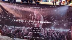 in memoriam Chester Bennington from Jakarta, Indonesia