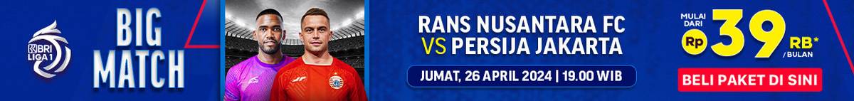 MKT - BRI Liga 1: RANS vs Persija