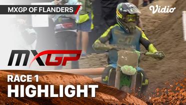 Highlights | Round 13 Flanders: MXGP | Race 1 | MXGP 2023
