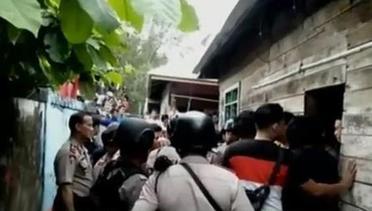 VIDEO: Polisi Tembak Mati Paman Sandera 2 Balita di Tarakan