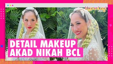 Detail Makeup Akad Nikah Bunga Citra Lestari, Cantik dengan Lipstik Merah Menyala