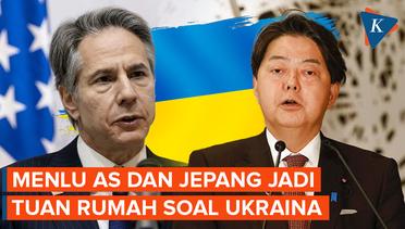Menlu AS-Jepang Jadi Tuan Rumah Bersama Pertemuan Soal Ukraina