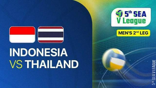 Men: Indonesia vs Thailand - Full Match | SEA VLeague 2025