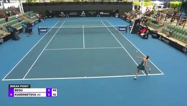 Irina-Camelia Begu vs Veronika Kudermetova - Highlights | WTA Adelaide International 1 2023