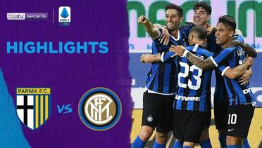 Match Highlight | Parma Calcio 1 vs 2 Inter Milan | Serie A 2020