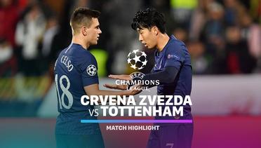 Full Highlight - Crvena Zvezda vs Tottenham  I UEFA Champions League 2019/2020
