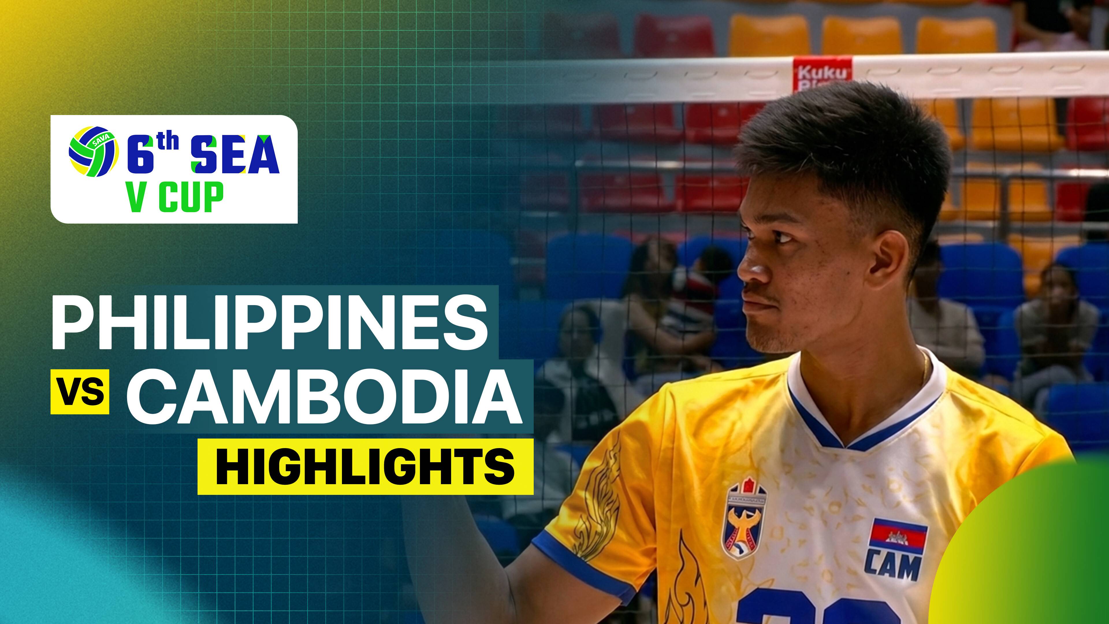 Philippines vs Cambodia