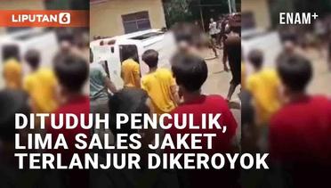 Dituduh Penculik Anak oleh Emak-Emak, Pedagang Jaket Dikeroyok Warga di Sumsel