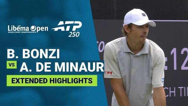 Benjamin Bonzi vs Alex de Minaur - Extended Highlight | ATP 250: Libema Open 2026