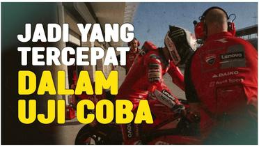 Pecco Bagnaia Jadi yang Tercepat di Hari Pertama Tes MotoGP 2024 Lusail