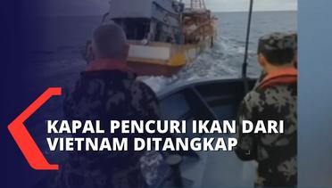 Kapal Pencuri Ikan dari Vietnam Ditangkap KKP di Laut Natuna Utara