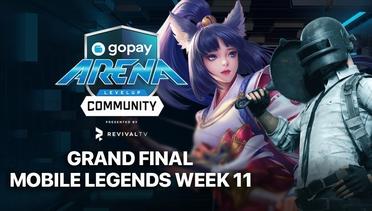 GoPay Arena Level Up Community Grand Final Week 11 - 03 Juni 2021