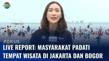 Live Report: Wisatawan Padati Pantai Ancol untuk Berlibur pada Periode Nataru | Fokus