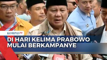Mulai Berkampanye, Prabowo Kunjungi 2 Pondok Pesantren di Tasikmalaya
